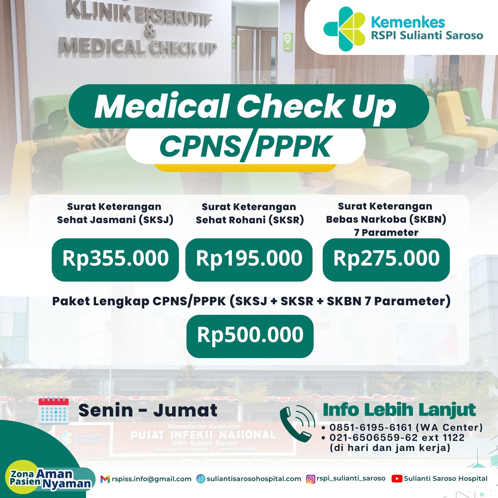 Poster Medical Check Up CPNS & PPPK