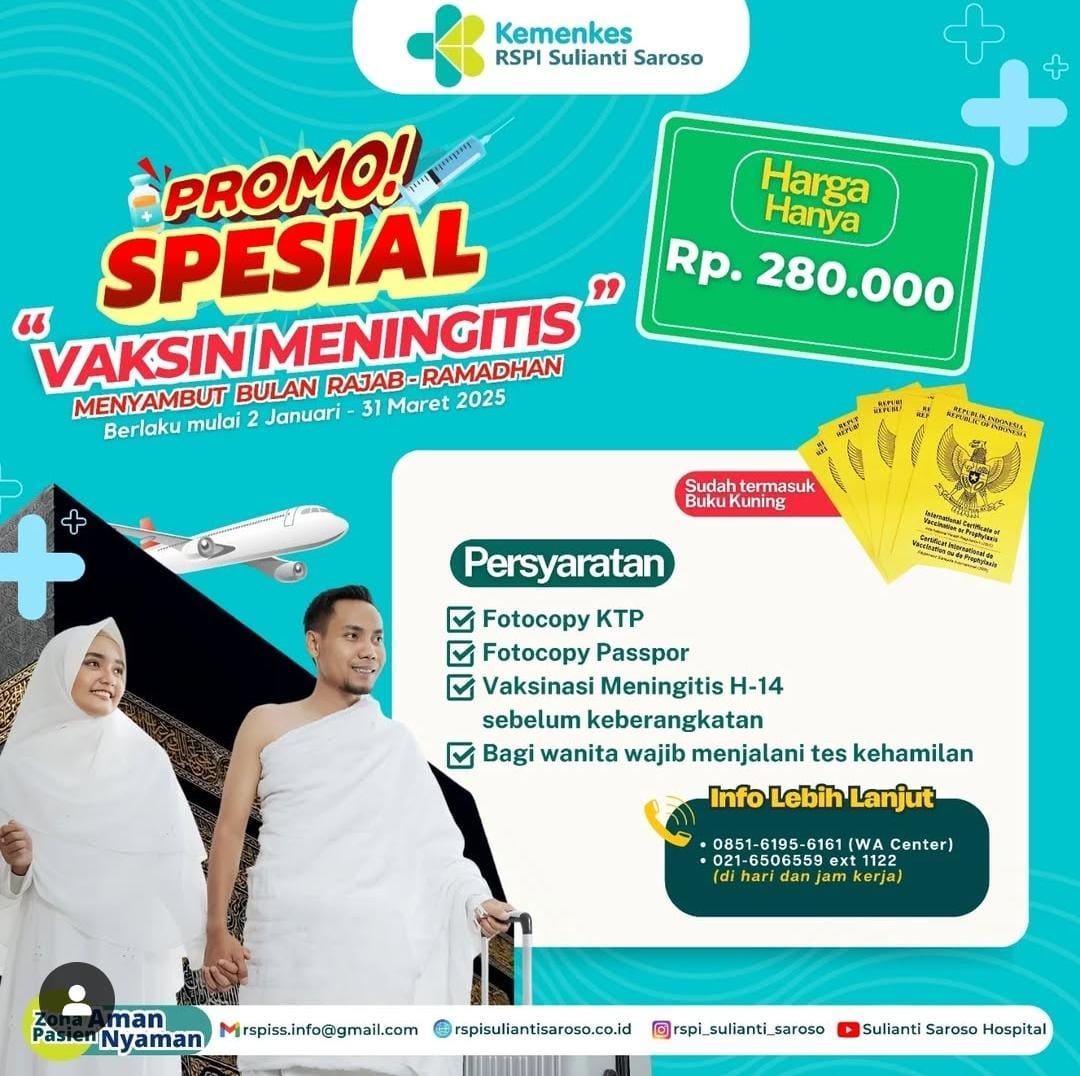 Poster Vaksinasi Meningitis