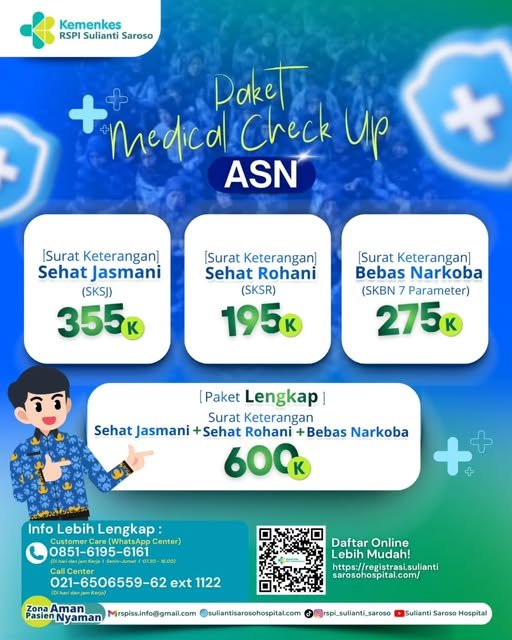 Poster Paket Medical Check Up ASN