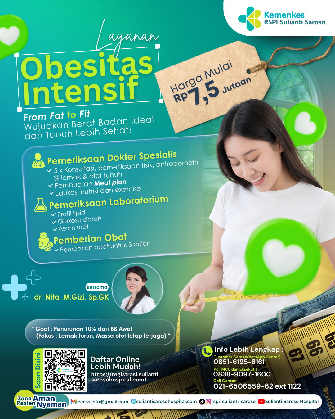 Poster Paket Layanan Obesitas Intensif